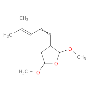 Furan, tetrahydro-2,5-dimethoxy-3-(4-methyl-1,3-pentadienyl)-