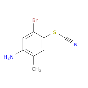 5-Bromo-2-methyl-4-thiocyanatoaniline