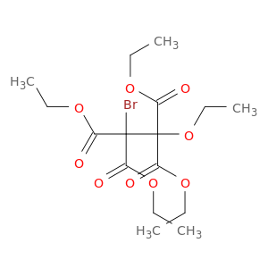 1,1,2,2-Ethanetetracarboxylic acid, 1-bromo-2-ethoxy-, tetraethyl ester