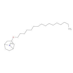 8-Azabicyclo[3.2.1]octane, 3-(hexadecyloxy)-8-methyl-