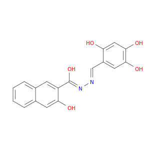 3-羟基-N′-((2,4,5-三羟基苯基)亚甲基)-2-萘酰肼