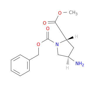 (2S,4R)-1-Benzyl 2-methyl 4-aminopyrrolidine-1,2-dicarboxylate