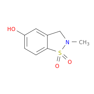 2-甲基-1,1-二氧代-2,3-二氢-1H-苯并[d]异噻唑-5-醇