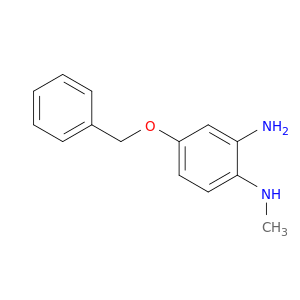 4-Benzyloxy-n1-methyl-benzene-1,2-diamine