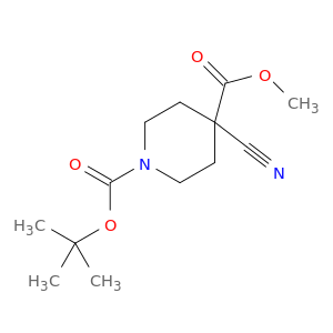 N-Boc-4-氰基哌啶-4-甲酸甲酯