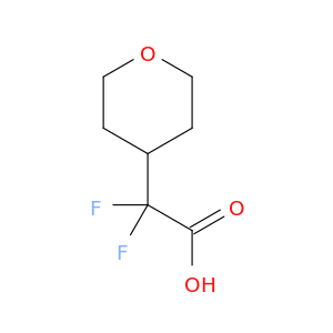 2,2-Difluoro-2-(oxan-4-yl)acetic Acid