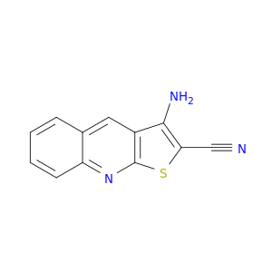 Thieno[2,3-b]quinoline-2-carbonitrile, 3-amino-