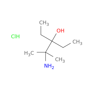 2-Amino-3-ethyl-2-methylpentan-3-ol hydrochloride