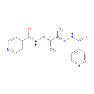 4-Pyridinecarboxylicacid, 4,4'-[(1,2-dimethyl-1,2-ethanediylidene)dihydrazide]