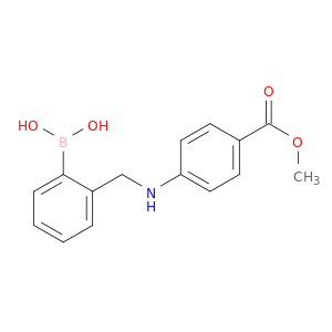 2-(4-甲氧羰基苯基氨基甲基)苯基硼酸