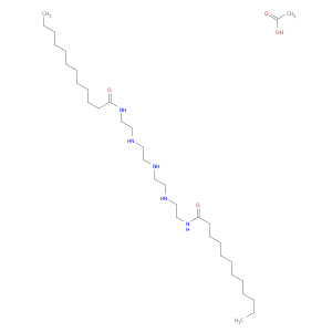 十二烷酰胺,N,N'-[Iminobis(2,1-乙基咪啶-2,1-乙醛)]双,单乙酸酯