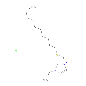 1H-Imidazolium, 1-[(decylthio)methyl]-3-ethyl-, chloride