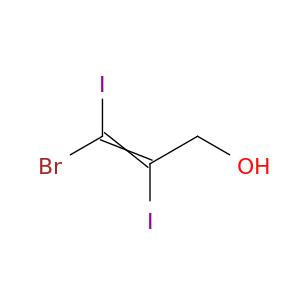 2-Propen-1-ol, 3-bromo-2,3-diiodo-
