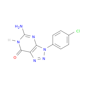 5-氨基-3-(4-氯苯基)-3,6-二氢-7H-1,2,3-Tri唑[4,5-D]嘧啶-7-one