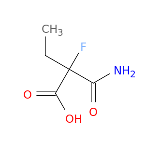2-carbamoyl-2-fluorobutanoic acid