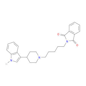 1H-Isoindole-1,3(2H)-dione, 2-[5-[4-(1H-indol-3-yl)-1-piperidinyl]pentyl]-