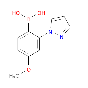 硼酸,B-[4-甲氧基-2-(1H-吡唑-1-基)苯基]-