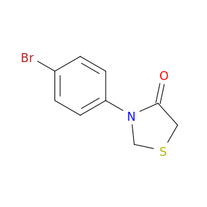 3-(4-溴苯基)-4-噻唑烷酮