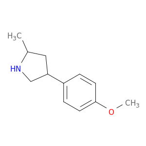 4-(4-methoxyphenyl)-2-methylpyrrolidine