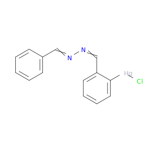Mercury, chloro[[[(phenylmethylene)hydrazono]methyl]phenyl]-