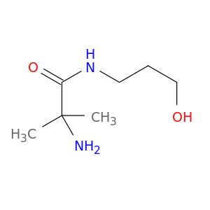 Propanamide, 2-amino-N-(3-hydroxypropyl)-2-methyl-