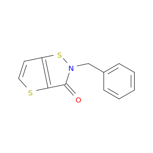 Thieno[2,3-d]isothiazol-3(2H)-one, 2-(phenylmethyl)-