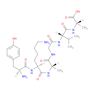 L-Alanine, L-tyrosyl-L-lysyl-L-alanylglycyl-L-valyl-