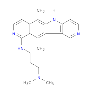 1,3-Propanediamine,N3-(6,11-dimethyl-5H-pyrido[3',4':4,5]pyrrolo[2,3-g]isoquinolin-10-yl)-N1,N1-dimethyl-