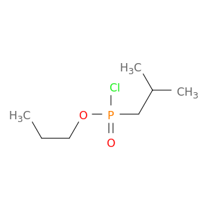 Phosphonochloridic acid, (2-methylpropyl)-, propyl ester