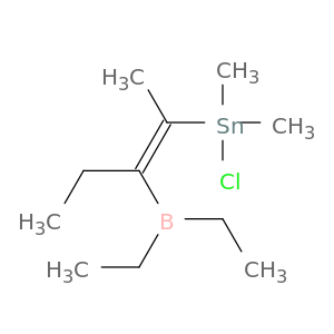 Borane, [(1E)-2-(chlorodimethylstannyl)-1-ethyl-1-propenyl]diethyl-
