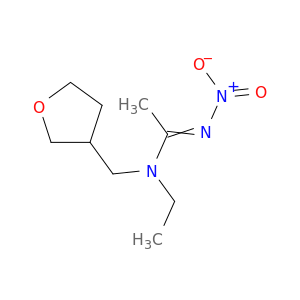 Ethanimidamide, N-ethyl-N'-nitro-N-[(tetrahydro-3-furanyl)methyl]-