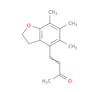 3-Buten-2-one, 4-(2,3-dihydro-5,6,7-trimethyl-4-benzofuranyl)-