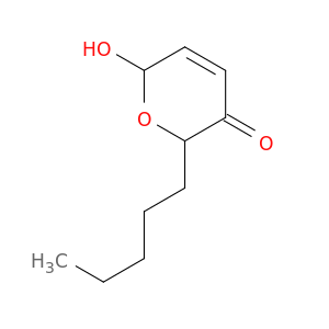 2H-Pyran-3(6H)-one, 6-hydroxy-2-pentyl-