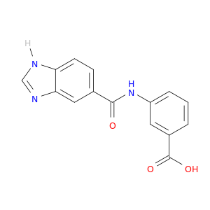 3-(1H-1,3-Benzodiazole-5-amido)benzoic Acid