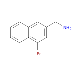 2-(Aminomethyl)-4-bromonaphthalene