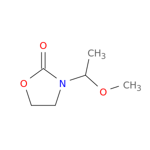 2-Oxazolidinone, 3-(1-methoxyethyl)-