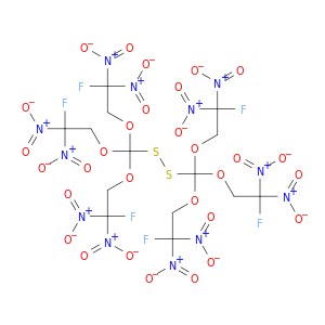 Disulfide, bis[tris(2-fluoro-2,2-dinitroethoxy)methyl]