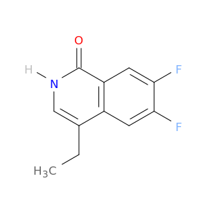1(2H)-Isoquinolinone, 4-ethyl-6,7-difluoro-
