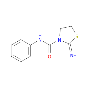 3-Thiazolidinecarboxamide, 2-imino-N-phenyl-