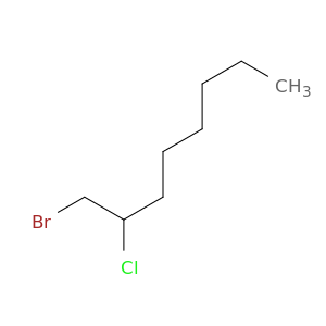 Octane, 1-bromo-2-chloro-