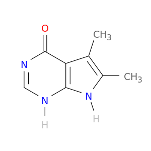 3,7-二氢-5,6-二甲基-4H-吡咯并[2,3-D]嘧啶-4-酮