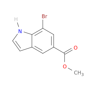 7-溴-1H-吲哚-5-羧酸甲酯