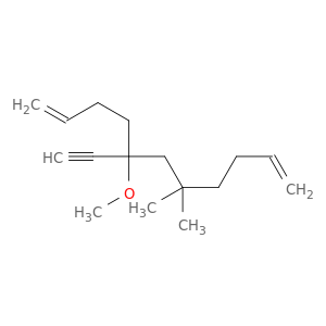 1,10-Undecadiene, 5-ethynyl-5-methoxy-7,7-dimethyl-