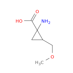 Cyclopropanecarboxylicacid, 1-amino-2-(methoxymethyl)-