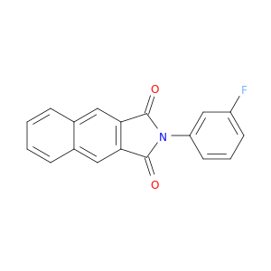 1H-Benz[f]isoindole-1,3(2H)-dione, 2-(3-fluorophenyl)-