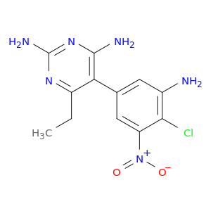 5-(4-氯-3-硝基苯基)-6-乙基-2,4-嘧啶二胺
