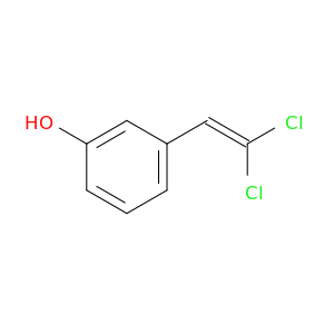 Phenol, 3-(2,2-dichloroethenyl)-