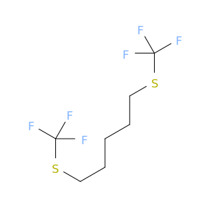 Pentane, 1,5-bis[(trifluoromethyl)thio]-