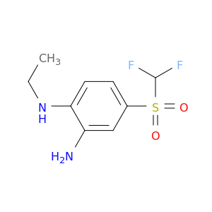 4-二氟甲磺酰基-1-N-乙基苯-1,2-二胺