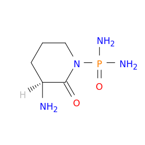 Phosphonic diamide, P-[(3S)-3-amino-2-oxo-1-piperidinyl]-